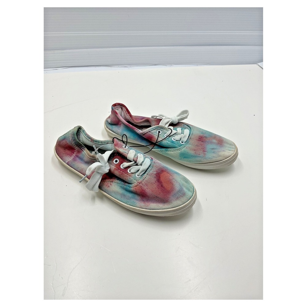 Bobbie Brooks Women's Tie Dye Canvas Sneakers Size 7